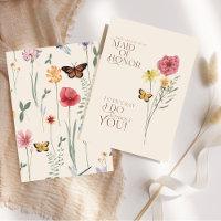 Madrinha de casamento de borboleta de flores silve