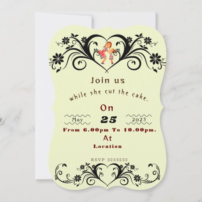 Convites Mãe (Frente)