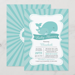 Convites Mãe bonita com Chá de fraldas de bebês de balei