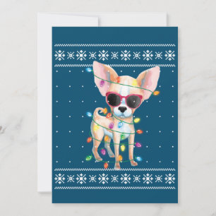 Convites Mãe de Cachorro Chihuahua Mulheres Natal Suéter Fe