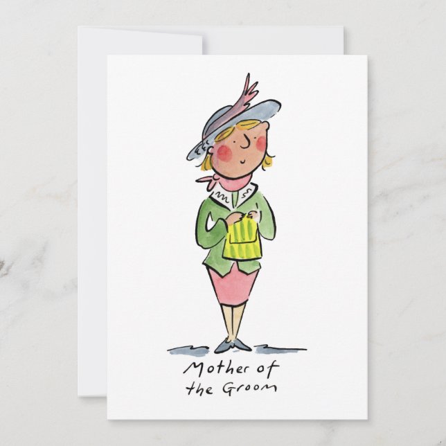 Convites Mãe do Groom (Frente)