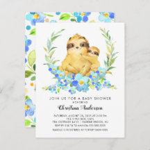 Mãe e Chá de fraldas de Lama Bebê