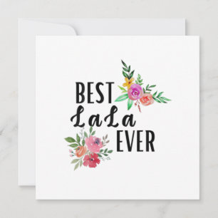 Convites Mãe Melhor Lala Nunca Aniversário