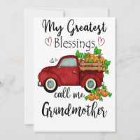 Mãe Minhas Maiores Bênçãos Me Chamam de Avó
