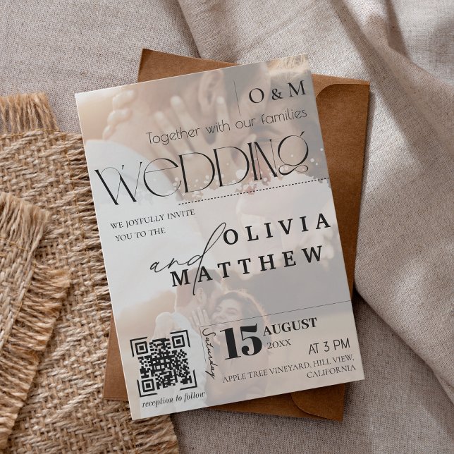 Convites Magazine Cover 2 Photo Wedding  (Criador carregado)