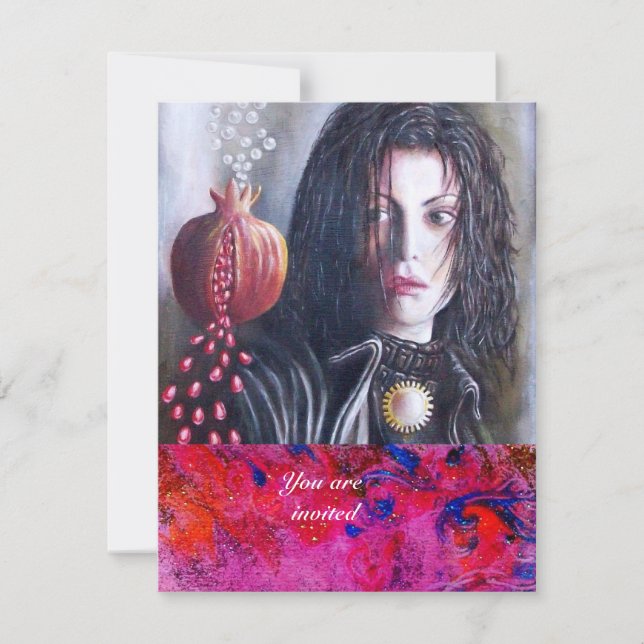 Convites MAGDALEN Gem red (Frente)