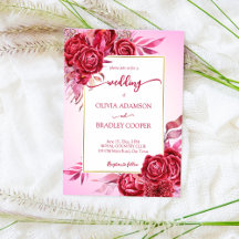 Magenta carmesim flores borgonha rosas rosa ombre