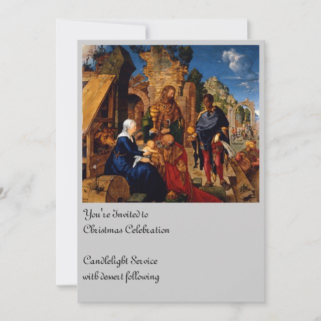 Convites Magi Culto Baby Jesus (Frente)