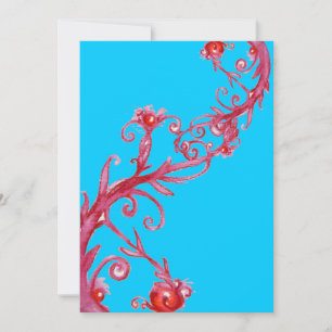 Convites MAGIC BERRIES, Red Blu