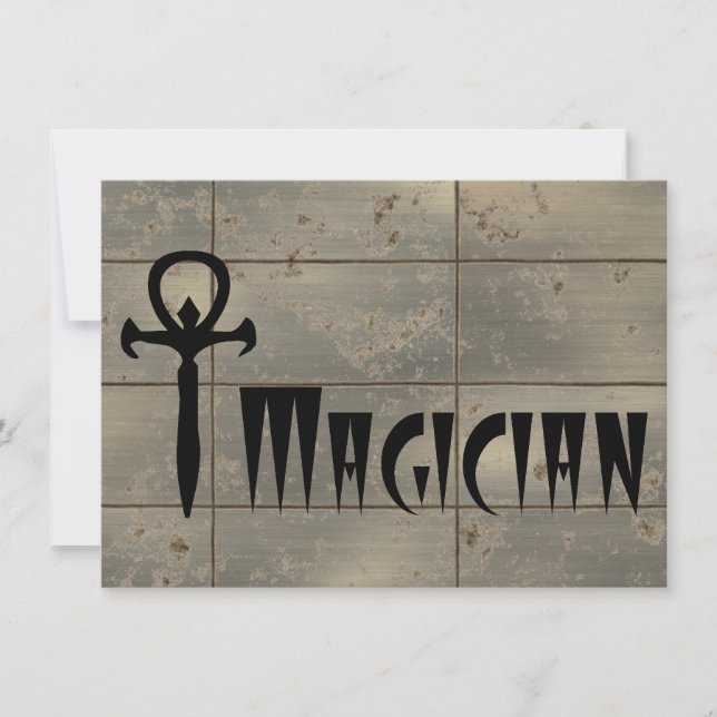 Convites Mágico (Frente)