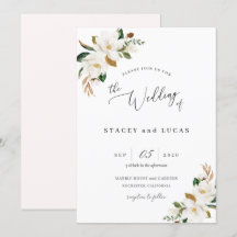 Magnólia Floral Aquarela