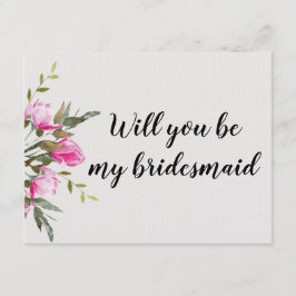 Convites Magnolia Floral Watercolor