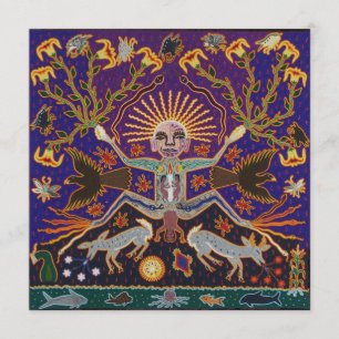 Convites Maia mexicana, deusa asteca, arte étnica e arte b