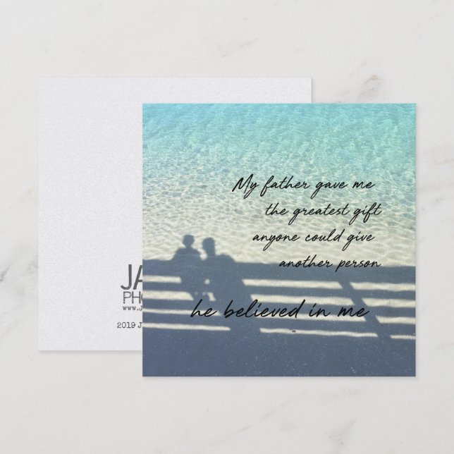 Convites MAIOR placa GIFT 5,25 x 5,25 (Frente/Verso)