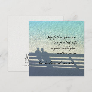 Convites MAIOR placa GIFT 5,25 x 5,25