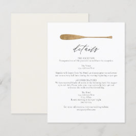 Convites MAIRI - Detalhes do Casamento do Lago de Barco Min