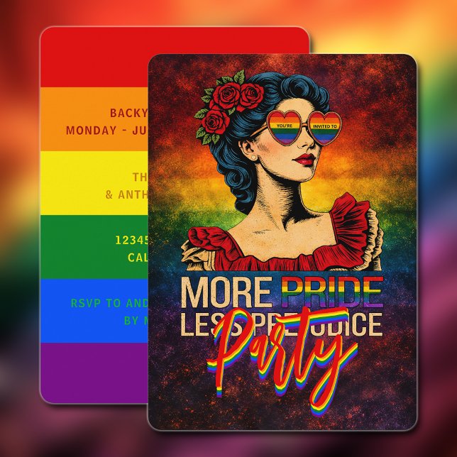 Convites Mais Orgulho Menos Preconceito Mês do Orgulho LGBT (Criador carregado)