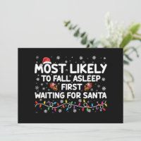 Mais Provável De Adormecer Primeiro Piada De Natal