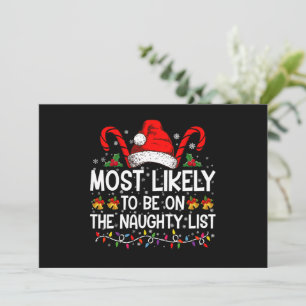 Convites Mais Provável de Estar na Lista Travessa de Natal