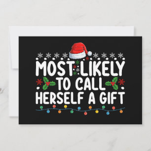 Convites Mais Provável De Se Chamar De Natal De Presente