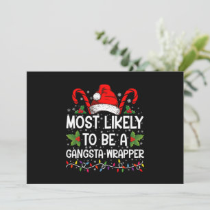 Convites Mais Provável De Ser Um Gangsta Wrapper Família Xm