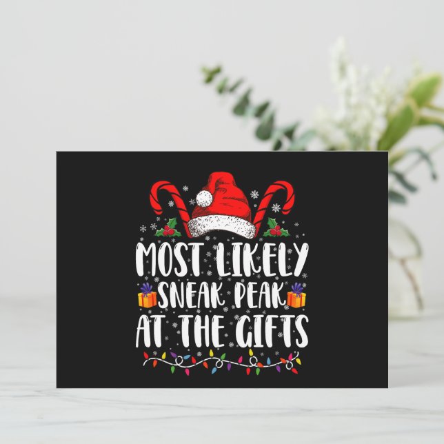 Convites Mais Provável Para Atingir O Pico No Natal Dos Pre (Em pé/Frente)