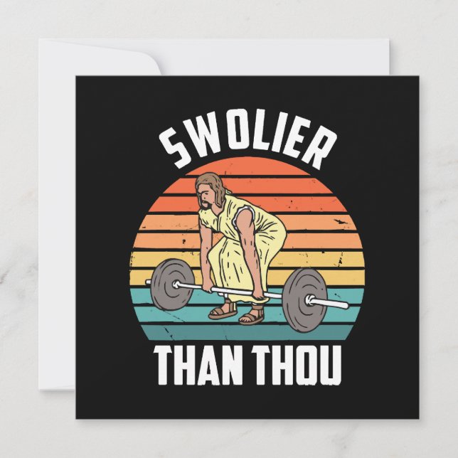Convites Mais Swolier Que Tu (Frente)