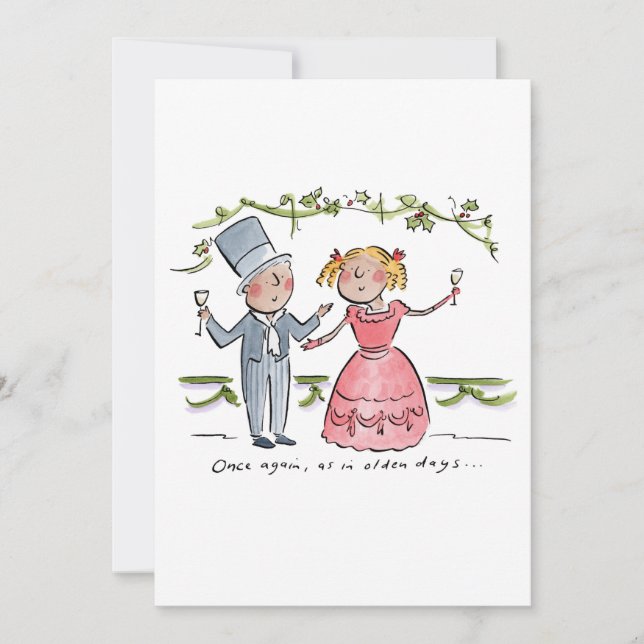 Convites Mais uma vez como nos Dias Antigos (Frente)