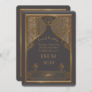 Convites Mais velho Baile de formatura-Junior, Excelente Ga