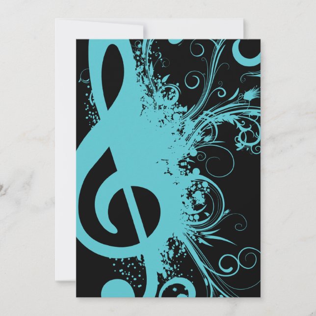 Convites Mais velho Music Considerando (Frente)