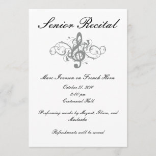 Convites Mais velho Music Considerando