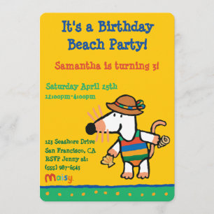 Convites Maisy With Sheldon Birthday
