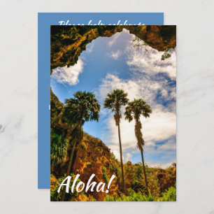 Convites Makauwahi Cave Palm Trees, Kauai, Havaí