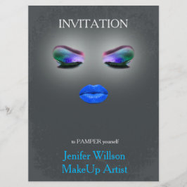Convites Makeup Artist Invitation