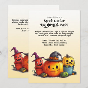 Convites Maldito HALLOWEEN Bash!