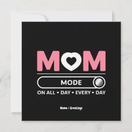 Convites Mama Mode (Modo Mamãe) O Dia Todo Dia de as mães
