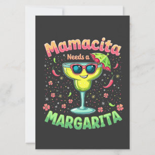 Convites Mamacita precisa de um partido Margarita Cinco de