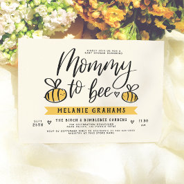 Convites Mamãe Para Aroma E Chá de fraldas Honeycomb