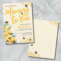 Mamãe para o Chá de Bebê da BEE