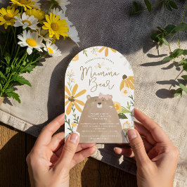 Convites Mamãe Urso e Querida Bebê Chá