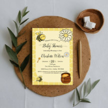 Mamães Bonitas Ao Chá de fraldas De Abelhas