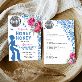 Convites Mamma mia Dancing Queen Bachelorette Itinerary