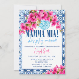 Convites Mamma Mia She's getting married Bridal Shower