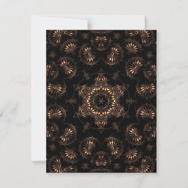 Convites Mandala da Idade do Bronze (Frente)