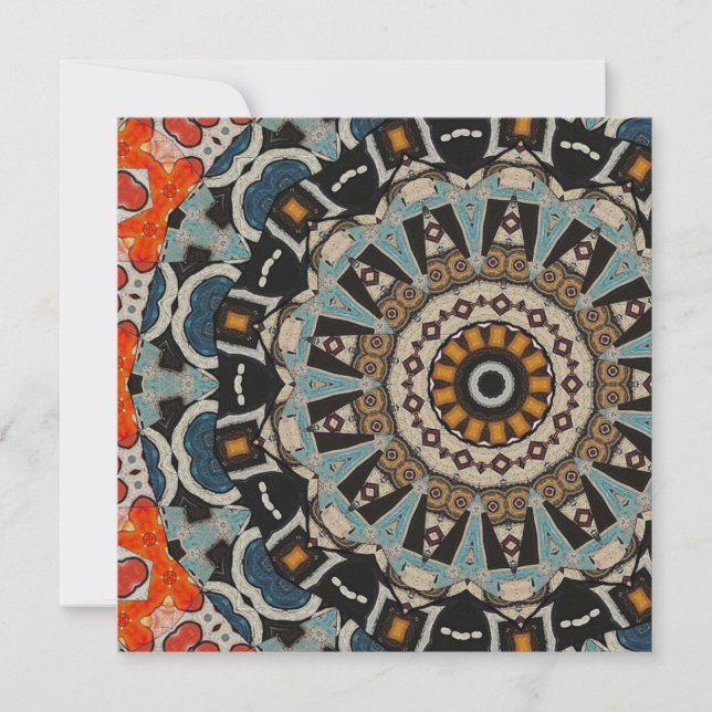 Convites  Mandala Decorativa  (Frente)