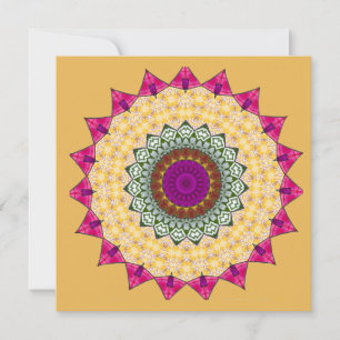 Convites Mandala Decorativa