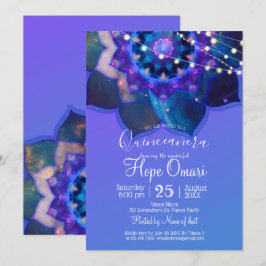 Convites Mandala do Lótus Azul
