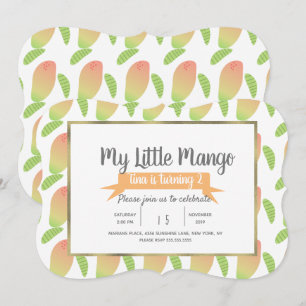 Convites Manga Pequeno Frutado