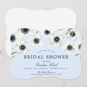 Convites Manhã Anemone   Floral Wedding