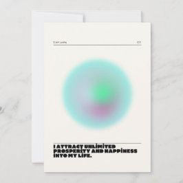 Convites manifestação diária de afirmações